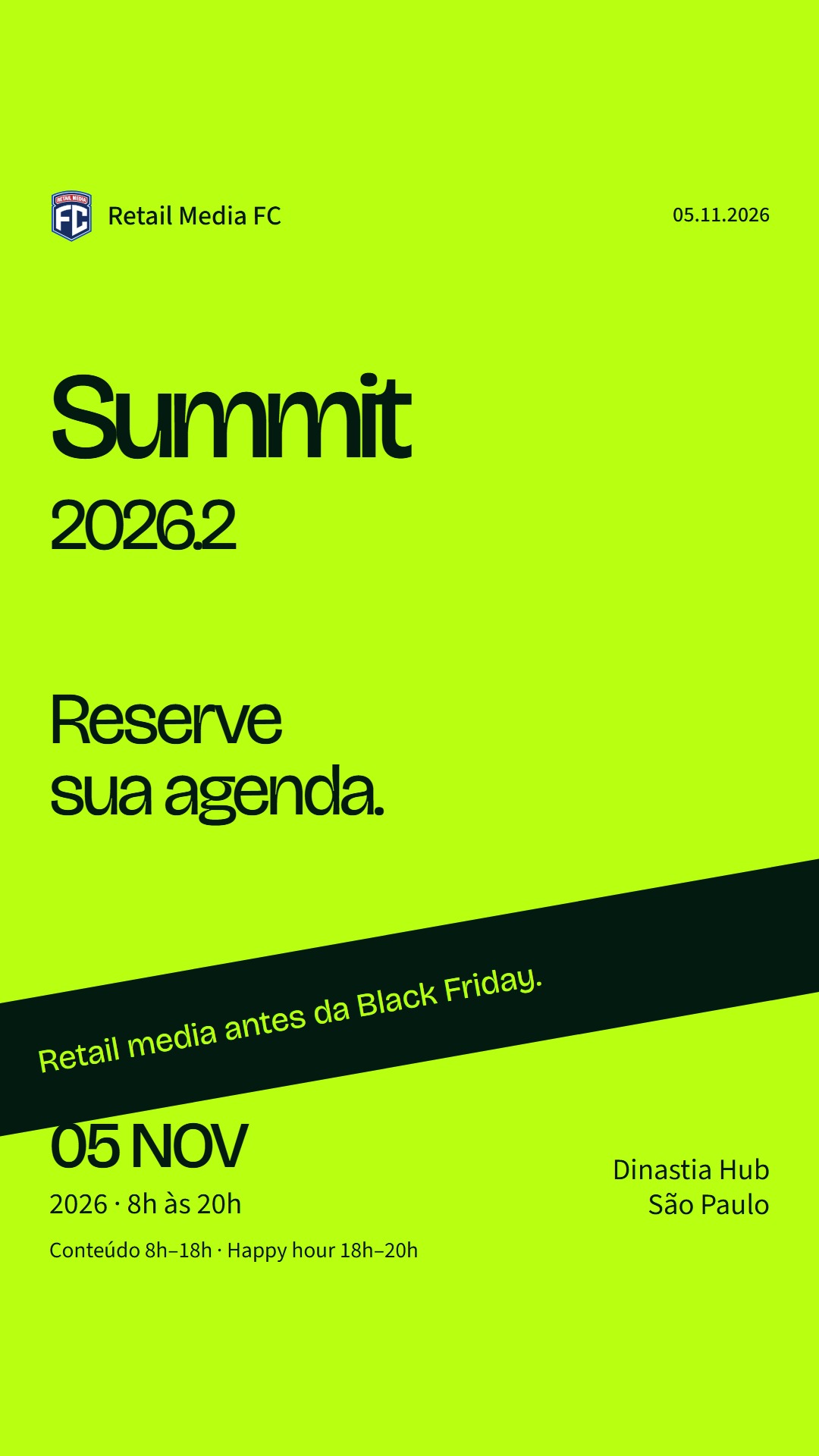 Story · Reserve sua agenda