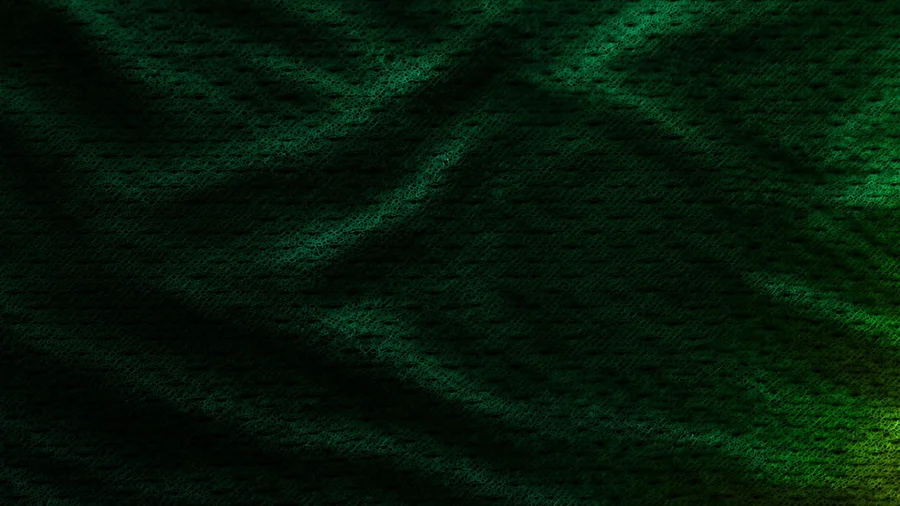 Textura de camisa verde