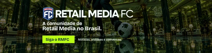 Capa A · Evolução. Retail Media FC; proposta de identidade visual.