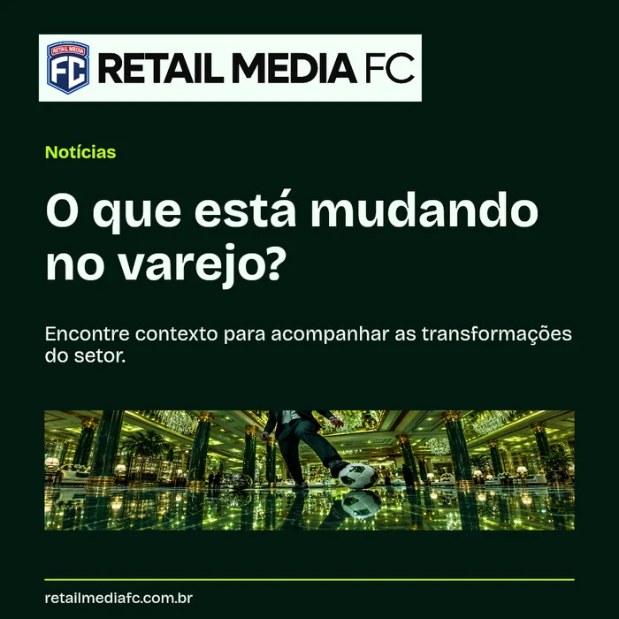 Notícias · apresentação 1x1. Retail Media FC; proposta de identidade visual.